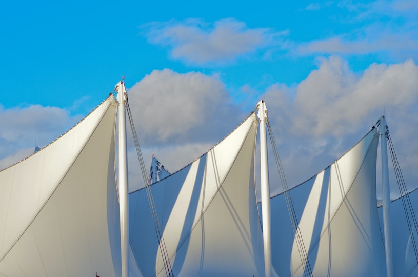 Vancouver Convention Centre sails